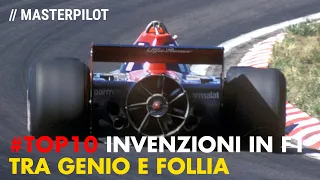 TOP 10 INVENZIONI in Formula 1 | Le idee GENIALI (legali o meno) dal 1978 ad oggi