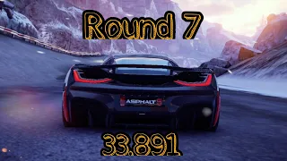 Elite Grand Prix Finals Round 7 - Landslide - Rimac C Two 3⭐ - 33.891 - Asphalt 9