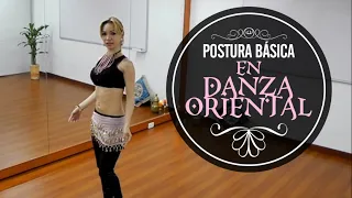DANZA ÁRABE Clase 1 Postura Básica | Danza Oriental | Aprende Online Danza del Vientre