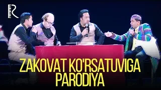 Avaz Oxun - Zakovat ko'rsatuviga parodiya 2018 (Nodirbek Hayitov, Gulom, Abror, Zohid) (Olov Nur)