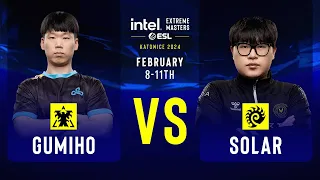 GuMiho vs. Solar - IEM SC2 Katowice 2024 - Group Stage