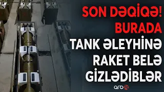 SON DƏQİQƏ! Mərmər zavodu adı altında raket anbarı: Müdafiə nazirliyi ANBAAN GÖRÜNTÜLƏRİ paylaşdı