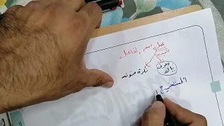 اسم الفاعل وعمله للسادس المهني لكافة فروعه واقسامه ٢٠٢٤