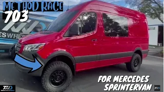 Mercedes Sprinter Van - 17"x7.5" Method Race 703 Wheels Fitment