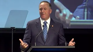 Sir John Key delivers brutal message to National Party at AGM