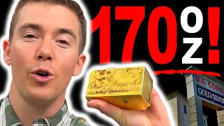 I Try to Buy a 170-ounce Gold Bar from LARGEST COIN SHOP IN AMERICA...and THIS Happens!