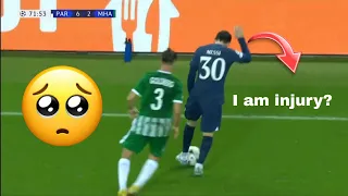 Messi Scary Moment vs Maccabi haifa (25 october 2022) #football #messi #goals