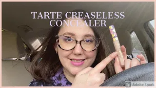 TARTE CREASELESS CONCEALER | 5 Minute Review