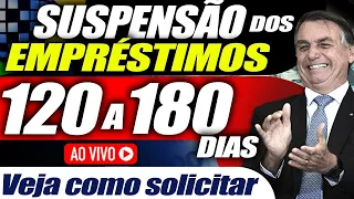 É LEI! SAIU DECRETO - Bolsonaro Assinou Suspensão dos Empréstimo por 180 dias!