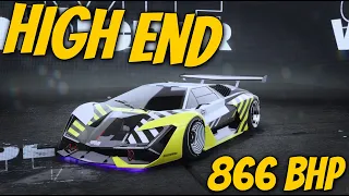 Need for Speed UNBOUND - High End Lamborghini Countach 25th Anniversary 1988 Customization / 866 BHP