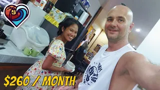 BEACH HOUSE RENT $260 per month including bills | COST OF LIVING IN THE PHILIPPINES