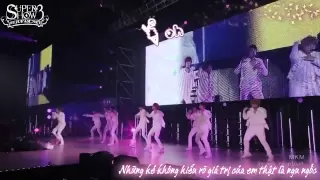 [SJF Vietsub + kara] Super Junior - Super Show 3 in Japan - Super Girl Remix (OFFICIAL)