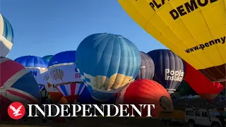 Bristol International Balloon Fiesta resumes after three year break