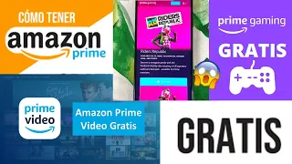 Como tener Amazon Prime Gratis! (prime gaming y prime video)