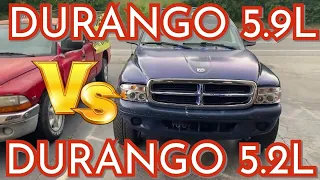 Dodge Durango 5.2L Vs 5.9L V8!