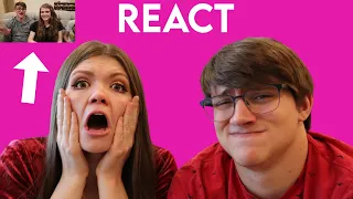 We REACT to Spencer's YouTube Reveal! | Audrey and Spencer