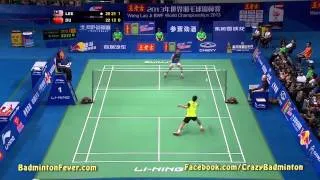 Badminton Highlights - Lee Chong Wei vs Du Pengyu - 2013 BWF World Championships