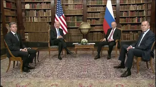 Biden and Putin begin their high-stakes summit