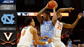 North Carolina vs. Virginia Condensed Game | 2019-20 ACC Men's Basketball