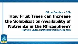 How fruit trees can increase the solubilizationavailability of nutrients in the rhizosphere?