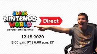 Super Nintendo World Direct Reaction | Antforce