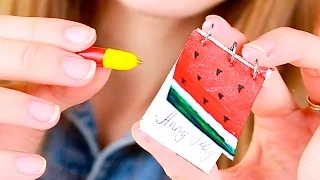 МИНИ ШКОЛЬНЫЕ ПРИНАДЛЕЖНОСТИ И КАНЦЕЛЯРИЯ ! DIY