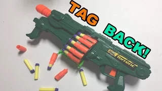 TAG BACK! - BuzzBee Torrent, the foam blasting Street Sweeper Shotgun | Walcom S7