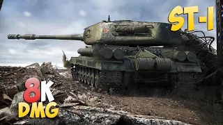 ST-I - 6 Kills 8K DMG - Dense! - World Of Tanks