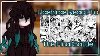 Hashiras React To The Final Battle || Hashiras meet Kibutsuji Muzan || Manga Spoilers ||Part1/7||Kny