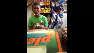 kid stealing : PLEASE DONT TELL MY DADDY!! ORIGINAL** @ Johnson Super Stop