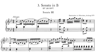 Mozart: Piano Sonata No. 3 in B flat major KV 281 - Christoph Eschenbach, 1970 - DG 2561 073