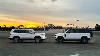 Lexus GX 550 vs Land Rover Defender 110 - Side by Side Comparison