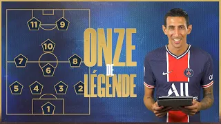 Le onze de légende d'Ángel Di María 📋