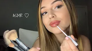 ASMR doing my makeup routine 💄✨😌