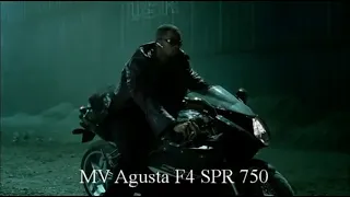 Я, Робот. Уилл Смит на Мотоцикле MV Agusta. Мото сцена из фильма