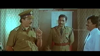 Devaraj Planning To Find Out Terrorists and Smugglers Link | Sangliyana Part 3 Kannada Movie Scene