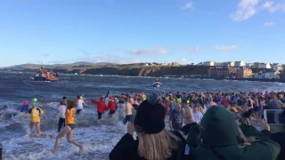 Peel Dip New Years Day 2017