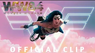 Wonder woman 1984 first flight scene