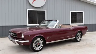 1965 Mustang Convertible (SOLD) at Coyote Classics