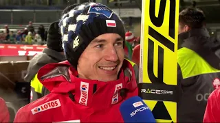 Kamil Stoch upokorzył reportera TVP Macieja Jabłońskiego