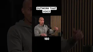 Outwork that voice - David Goggins #davidgoggins #motivation