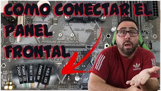 Como conectar el panel frontal en tu PC