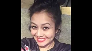 Neha Kakkar Singing Without Music -  Chand Chupa Badal Mein