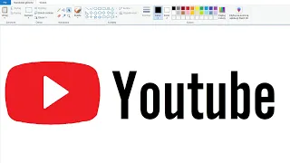 How to Draw Samsung, Youtube, Twitter, Instagram, Facebook, Reddit, Pepsi Logo In MS Paint Tutorial