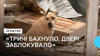 «Діти перелякалися, уламки на подвір’я падали»: вранці середи росіяни завдали удару по Одесі