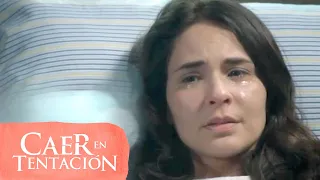 Caer en tentación: Carolina se siente culpable por perder a su bebé | C-45 | tlnovelas