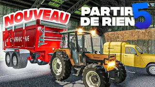 Premier CHAMP & achat de MATOS ! | Partir De Rien Saison 5 #04 | (Farming Simulator 22)