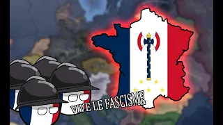 Hoi4 Facist France Timelapse 1936 - 1948