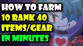 Disgaea 6 Complete How To Farm Multiple Rank 40 Equipment EVERY SINGLE MINUTE