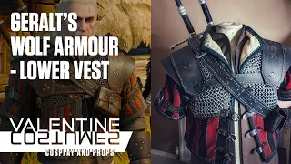 How to make Geralt's Wolf Armour Lower Vest from Witcher 3